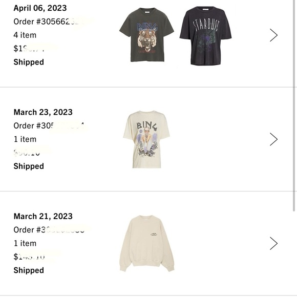 Anine Bing Stardust T shirt - Picture 6 of 8